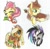 Size: 400x395 | Tagged: safe, artist:bashful-ryno, apple bumpkin, applejack, braeburn, oc, oc:skypin, earth pony, fox, pony, apple dazzle, apple family member, clothes, dress, gala dress, simple background, traditional art, white background