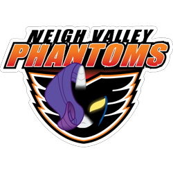 Size: 1074x1074 | Tagged: safe, artist:lyraheartstrngs, rarity, pony, unicorn, ahl, hockey, leigh valley phantoms, logo, logo parody