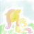 Size: 665x664 | Tagged: safe, artist:maareep, fluttershy, pegasus, pony, eyes closed, sitting, solo