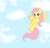 Size: 566x539 | Tagged: safe, artist:unaetain, fluttershy, pegasus, pony, female, mare, pink mane, solo, yellow coat