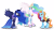 Size: 4497x2530 | Tagged: safe, artist:vector-brony, princess celestia, princess luna, sassy saddles, alicorn, pony, canterlot boutique, absurd resolution, clothes, dress, looking at each other, over the moon, signature, simple background, transparent background, tripping the light, vector