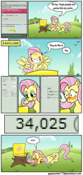 Size: 1000x2098 | Tagged: safe, artist:gegenschein17, fluttershy, pegasus, pony, comic, deviantart, female, mare