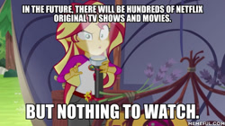 Size: 600x337 | Tagged: safe, edit, edited screencap, screencap, sunset shimmer, equestria girls, legend of everfree, image macro, meme, the fairly oddparents