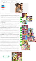 Size: 1514x2523 | Tagged: safe, derpibooru import, screencap, apple bloom, applejack, discord, fluttershy, rainbow dash, scootaloo, tree hugger, make new friends but keep discord, analysis, article, jealous, meta, text, wall of text