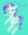 Size: 600x753 | Tagged: safe, artist:osawari64, rarity, pony, unicorn, female, horn, mare, purple mane, simple background, solo, white coat