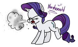 Size: 8700x5248 | Tagged: safe, artist:anyponedrawn, rarity, pony, unicorn, absurd resolution, simple background, sneezing, sneezing fetish, solo, transparent background