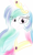 Size: 950x1600 | Tagged: safe, artist:theroyalprincesses, princess celestia, alicorn, pony, bust, portrait, smiling, solo