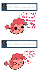 Size: 707x1318 | Tagged: safe, artist:pekou, pinkie pie, earth pony, pony, ask my little chubbies, ask, chubbie, comic, female, mare, solo, tumblr
