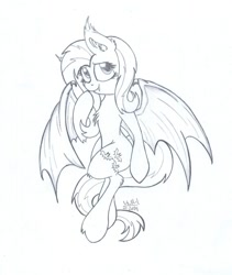 Size: 1024x1215 | Tagged: safe, artist:cyanyeh, fluttershy, bat pony, pony, fangs, flutterbat, halloween, nightmare night