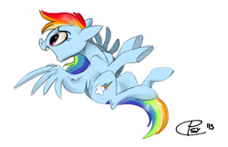 Size: 4278x2776 | Tagged: safe, artist:psychoon, derpibooru import, rainbow dash, pegasus, pony, backwards cutie mark, solo