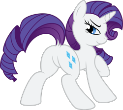 Size: 4809x4337 | Tagged: safe, artist:ambris, artist:tim015, rarity, pony, unicorn, absurd resolution, featureless crotch, female, looking at you, plot, simple background, solo, transparent background