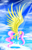 Size: 2169x3343 | Tagged: safe, artist:flamevulture17, fluttershy, pegasus, pony, dem wings, flying, solo