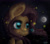 Size: 1600x1400 | Tagged: safe, artist:scyrina, fluttershy, firefly (insect), pegasus, pony, moon, night, smiling, solo