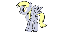 Size: 1280x720 | Tagged: safe, artist:icey-wicey-1517, artist:ikillyou121, derpy hooves, pegasus, pony, female, mare, simple background, solo, transparent background