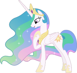 Size: 5780x5520 | Tagged: safe, artist:90sigma, princess celestia, alicorn, pony, rarity investigates, .svg available, absurd resolution, female, mare, open mouth, simple background, solo, transparent background, vector