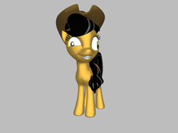 Size: 2000x1500 | Tagged: safe, applejack, earth pony, pony, applepills, elements of insanity, pony creator 3d, ponylumen, solo