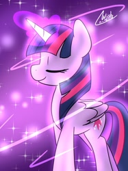 Size: 1280x1707 | Tagged: safe, artist:wishdream, derpibooru import, twilight sparkle, twilight sparkle (alicorn), alicorn, pony, solo