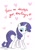 Size: 2894x4093 | Tagged: safe, artist:phoenix-fire-soul, rarity, pony, unicorn, heart, solo, valentine