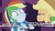 Size: 720x400 | Tagged: safe, derpibooru import, edit, edited screencap, screencap, applejack, rainbow dash, better together, equestria girls, corvette, lying, nervous, skeptical