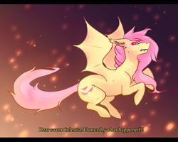 Size: 1024x821 | Tagged: safe, artist:naminzo, fluttershy, pegasus, pony, female, flutterbat, mare, solo