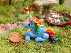 Size: 4608x3456 | Tagged: safe, artist:vivalahill, derpibooru import, rainbow dash, craft, irl, photo, sculpture, solo