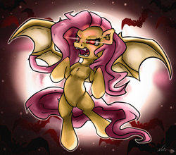 Size: 2303x2031 | Tagged: safe, artist:neko-me, fluttershy, bat, flutterbat, flying, solo, spread wings