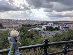 Size: 4048x3036 | Tagged: safe, artist:junky2k, derpy hooves, pony, clothes, irl, photo, plushie, poland, ponies around the world, socks, solo, striped socks, warsaw