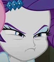 Size: 187x216 | Tagged: safe, rarity, equestria girls, rainbow rocks, :t, pouting