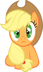 Size: 4000x6697 | Tagged: safe, artist:blindcavesalamander, applejack, earth pony, pony, absurd resolution, looking at you, simple background, solo, transparent background, vector