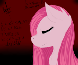 Size: 3000x2500 | Tagged: safe, artist:honeyheart23, pinkie pie, earth pony, pony, high res, pinkamena diane pie, solo