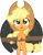 Size: 6000x7670 | Tagged: safe, artist:agamnentzar, applejack, earth pony, pony, .ai available, .svg available, absurd resolution, bipedal leaning, cheek fluff, cowboy hat, cute, filly, floppy ears, fluffy, freckles, hat, jackabetes, looking up, night, open mouth, simple background, sky, solo, stars, stetson, straw, transparent background, vector