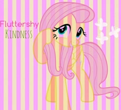 Size: 320x291 | Tagged: artist needed, safe, fluttershy, pegasus, pony, hairstyle, kindness, ponytail