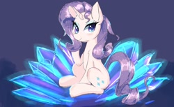 Size: 1665x1020 | Tagged: safe, artist:kawaiipony2, rarity, pony, unicorn, female, horn, mare, solo, white coat