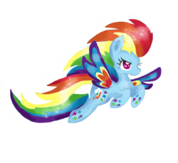 Size: 487x448 | Tagged: safe, artist:chiuuchiuu, derpibooru import, rainbow dash, pegasus, pony, rainbow power, simple background, solo, transparent background