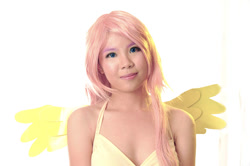 Size: 600x399 | Tagged: safe, artist:colorpsychedelic, fluttershy, human, cosplay, irl, irl human, photo