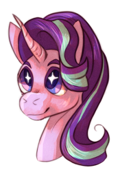 Size: 1280x1824 | Tagged: safe, artist:blaussi, starlight glimmer, pony, unicorn, bust, portrait, solo