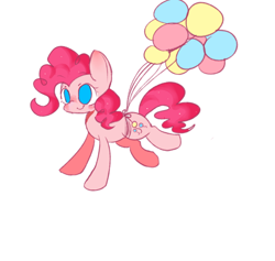 Size: 792x750 | Tagged: safe, artist:millie, pinkie pie, earth pony, pony, female, mare, pink coat, pink mane, pixiv, solo