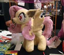 Size: 2827x2432 | Tagged: safe, artist:bakufoon, fluttershy, flutterbat, irl, photo, plushie, solo