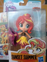 Size: 2448x3264 | Tagged: safe, rarity, sunset shimmer, better together, equestria girls, forgotten friendship, clothes, doll, equestria girls logo, equestria girls minis, hasbro, hasbro logo, solo, swimsuit, toy