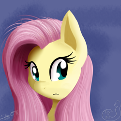 Size: 2500x2500 | Tagged: safe, artist:silverfox057, fluttershy, pegasus, pony, female, high res, mare, solo