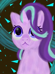 Size: 768x1024 | Tagged: safe, artist:fumiko39, starlight glimmer, pony, unicorn, :<, solo