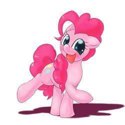 Size: 1000x1000 | Tagged: safe, artist:ushiro no kukan, pinkie pie, earth pony, pony, female, mare, pink coat, pink mane, pixiv, solo