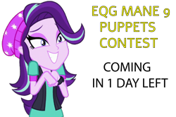 Size: 3354x2222 | Tagged: safe, artist:cartoonmasterv3, starlight glimmer, equestria girls, eqg mane 9 puppets contest, solo