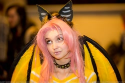 Size: 1600x1067 | Tagged: safe, fluttershy, human, cosplay, flutterbat, irl, irl human, photo, rubronycon