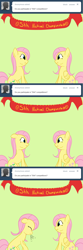 Size: 1280x3840 | Tagged: safe, artist:squiby-327, fluttershy, posey, pegasus, pony, g1, ask, ask posey, comic, tumblr