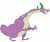 Size: 9852x8364 | Tagged: safe, artist:j5a4, rarity, spike, dragon, pony, unicorn, absurd resolution, adult spike, older, pointing, simple background, spikezilla, transparent background, vector