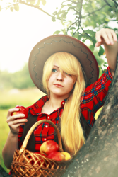 Size: 800x1200 | Tagged: safe, artist:diabolicpie, applejack, human, cosplay, irl, irl human, photo, solo