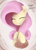 Size: 525x729 | Tagged: safe, artist:dotkwa, fluttershy, pegasus, pony, eyes closed, happy birthday, smiling, solo