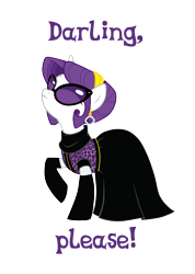 Size: 4961x6959 | Tagged: safe, artist:queencold, rarity, pony, unicorn, absurd resolution, alternate hairstyle, clothes, darling, dress, glasses, simple background, solo, transparent background