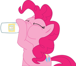 Size: 1000x865 | Tagged: artist needed, source needed, safe, pinkie pie, earth pony, pony, milk, reference